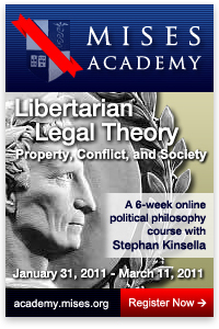 Mises Academy: Stephan Kinsella teaches Libertarian Legal Theory